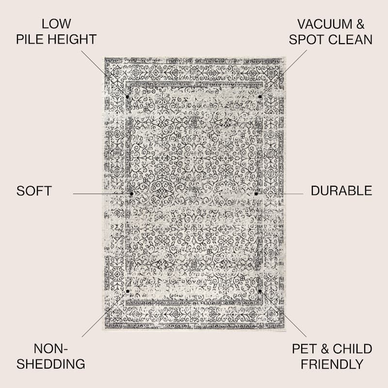 JONATHAN Y Scala Filigree Area Rug
