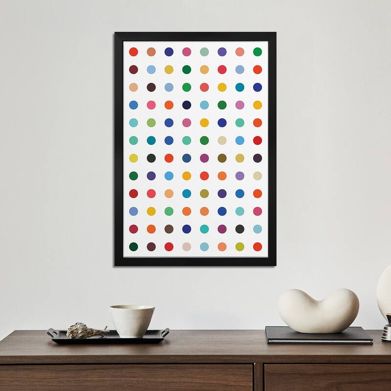 Damien Premium Framed Poster by The Usual Designers