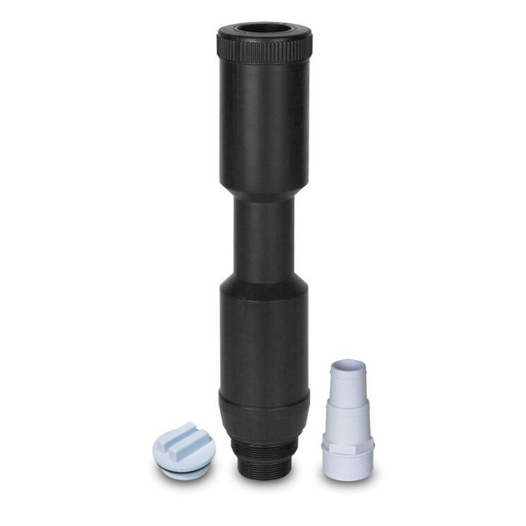 HydroTools Swimming Pool Skimmer Winterizing Kit - 16.5" - Black White