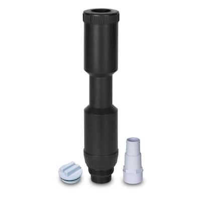 HydroTools Swimming Pool Skimmer Winterizing Kit - 16.5" - Black White