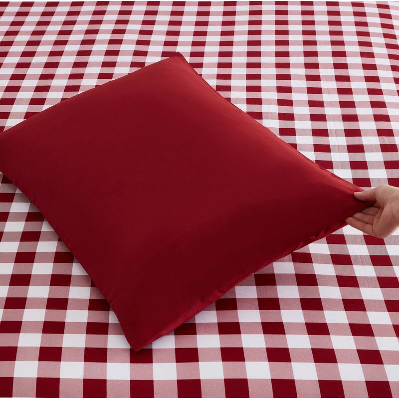 Clara Clark Printed Sheet Set - Ultra Soft Deep Pocket Bed Sheets
