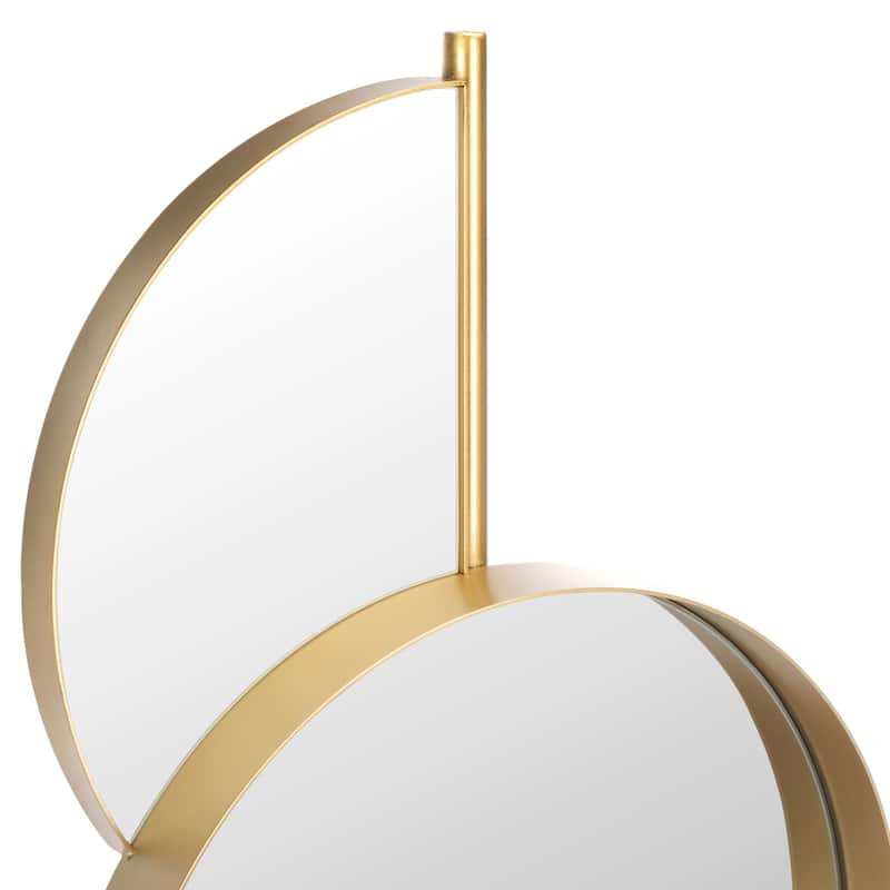 SAFAVIEH Nayeli Mid-Century Modern 17 x 35-inch Decorative Accent Mirror - 16.5 In. W x 3 In. D x 35 In. H