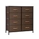 preview thumbnail 9 of 21, VredHom 8 Drawers Vertical Storage Tower Brown - 8-drawer
