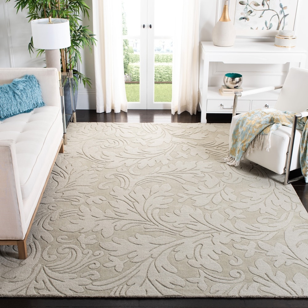 SAFAVIEH Handmade Impressions Zornitza Modern Scrolls Wool Rug