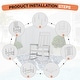 preview thumbnail 107 of 174, Outdoor Patio HDPE Rocking Chiar, Extra Wide Seat & Backrest