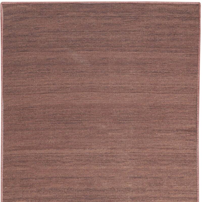 Gini Power Loomed Abstract Modern Low Pile Area Rug By HomeRoots - 120' X '26' X '0.25