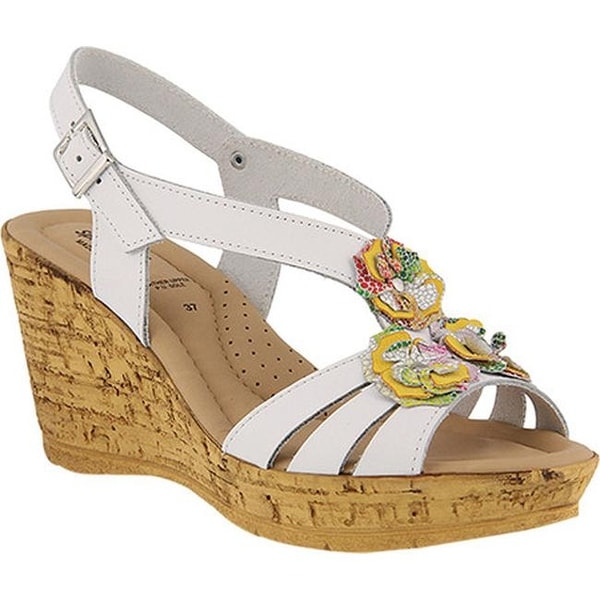 spring step wedge sandals