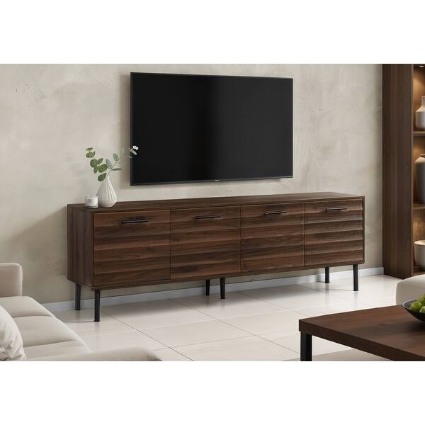 Tv Stand, 72 Inch, Console, Media Entertainment Center, Storage Cabinet ...