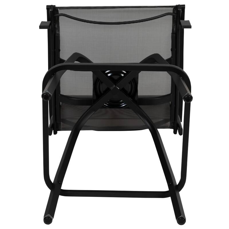 30" All-Weather Patio Swivel Outdoor Stools, Set of 2 - Garden Chair