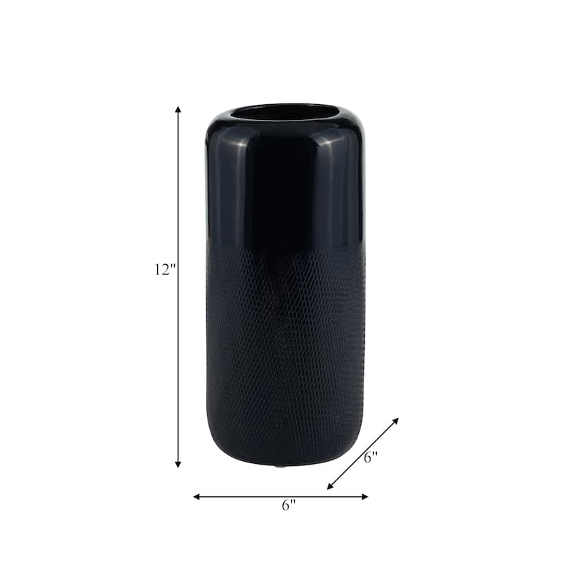 Sagebrook Home Ceramic Vase, Versatile Home Accents for Stylish Decor
