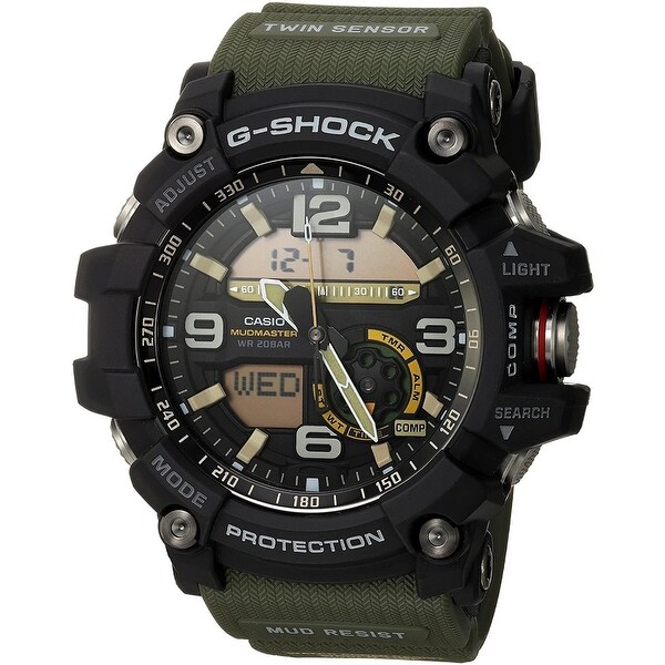 g shock mens watch green