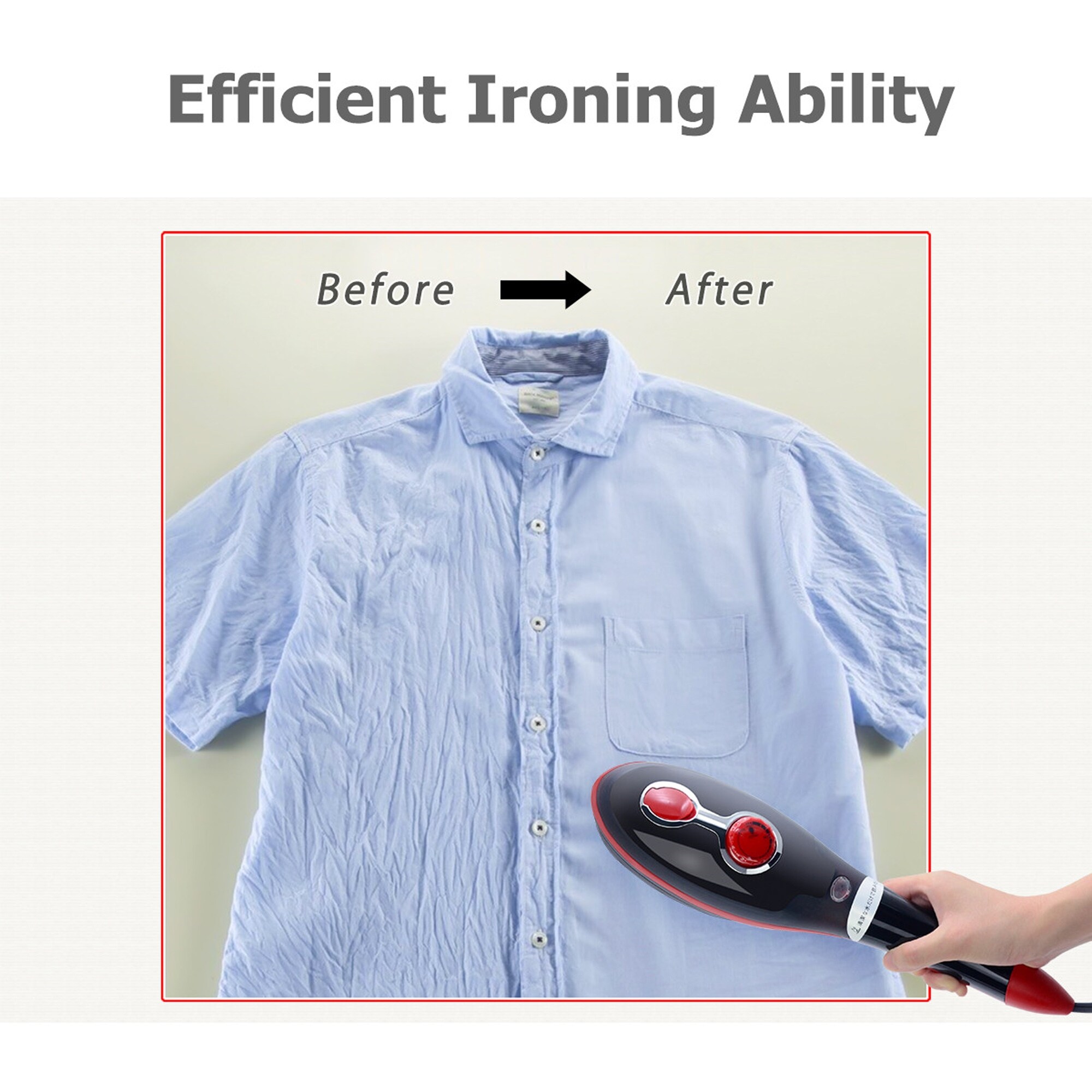 Shop Agptek Portable Steamer Fabric Clothes Home Garment Steam