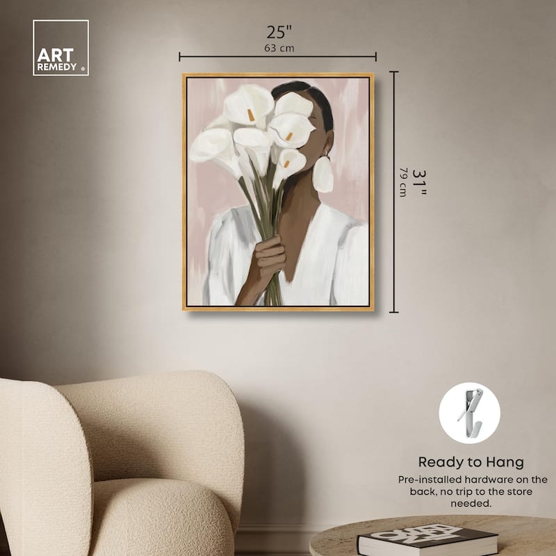 Linea I Canvas by Art Remedy