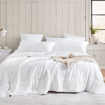 Menopleasing - Coma Inducer® Oversized Cooling Comforter Set - White