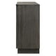 preview thumbnail 6 of 7, 2-Door Storage Cabinet - 39.5" - Ebony Stained Finish