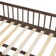 preview thumbnail 40 of 40, Twin Over Twin-Twin House Bunk Bed with Ladder L-Shaped Bunk Bed