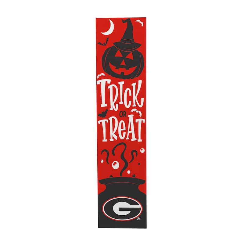 47" Double Sided Seasonal Porch Leaner, University of Georgia - 47" x 11.25"