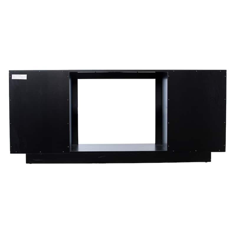 SEI Furniture Delauro Electric Media Fireplace w/ Storage