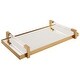 preview thumbnail 4 of 4, Uttermost Deki Gold Mirrored Tray - 23.75"W x 3.13"H x 13.5"D