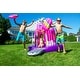 preview thumbnail 5 of 3, Unicorn Castle Inflatable Island Swimming Pool Float 82"