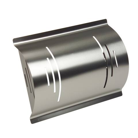 Craftmade Contemporary 7.5" Wide Contractor Door Chime - Brushed Nickel