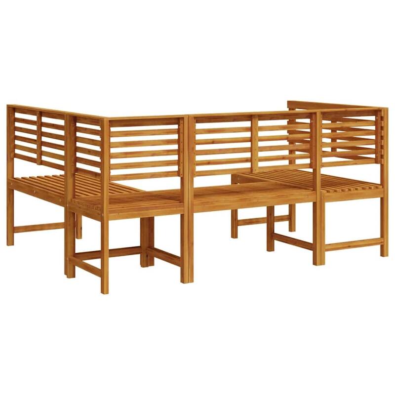 vidaXL Garden Bench Set Brown solid acacia wood - 20 x 35 x 30
