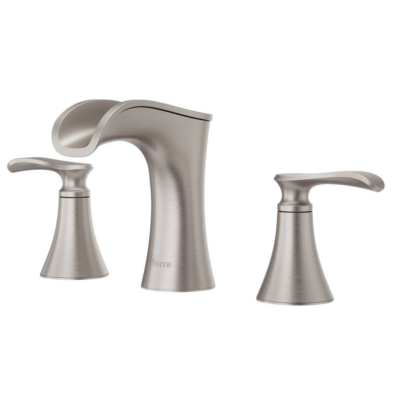 Pfister Jaida 1.2 (GPM) Widespread Bathroom Faucet with Pop-Up Drain - Spot Defense Brushed Nickel