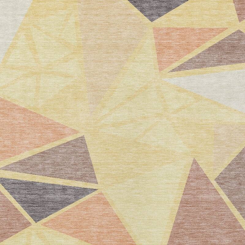 HomeRoots Geometric Transitional Rectangle Outdoor Rug
