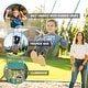 preview thumbnail 3 of 8, Lifetime Big Stuff Swing Set (Earthtone)