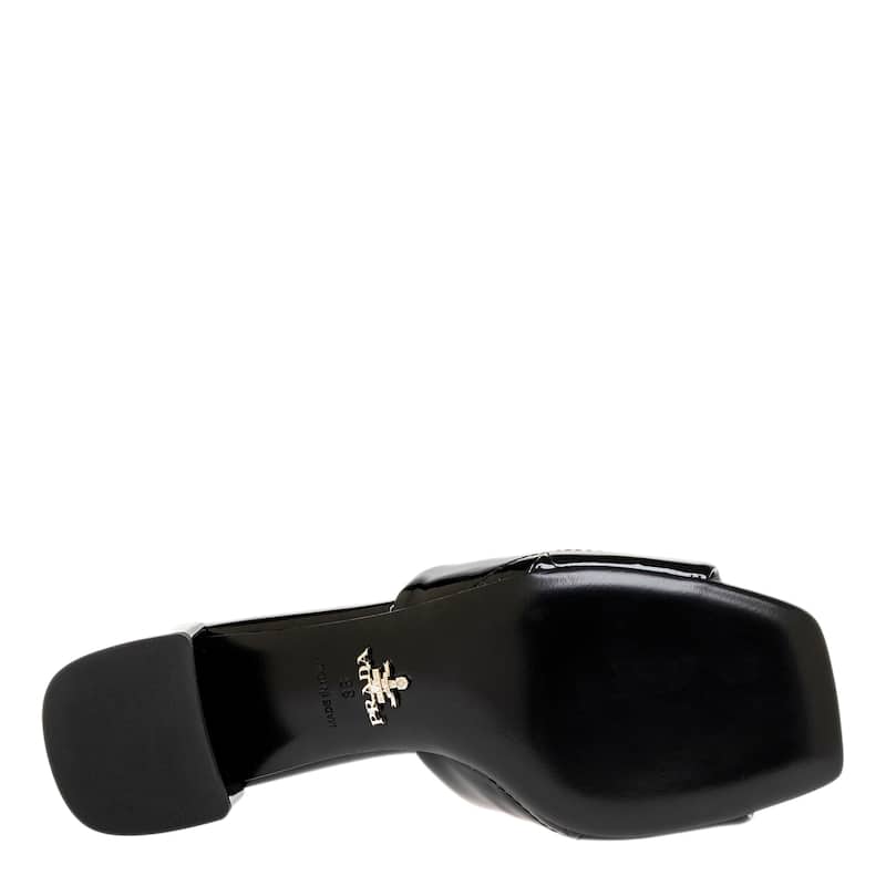 Prada Patent Leather Sandals