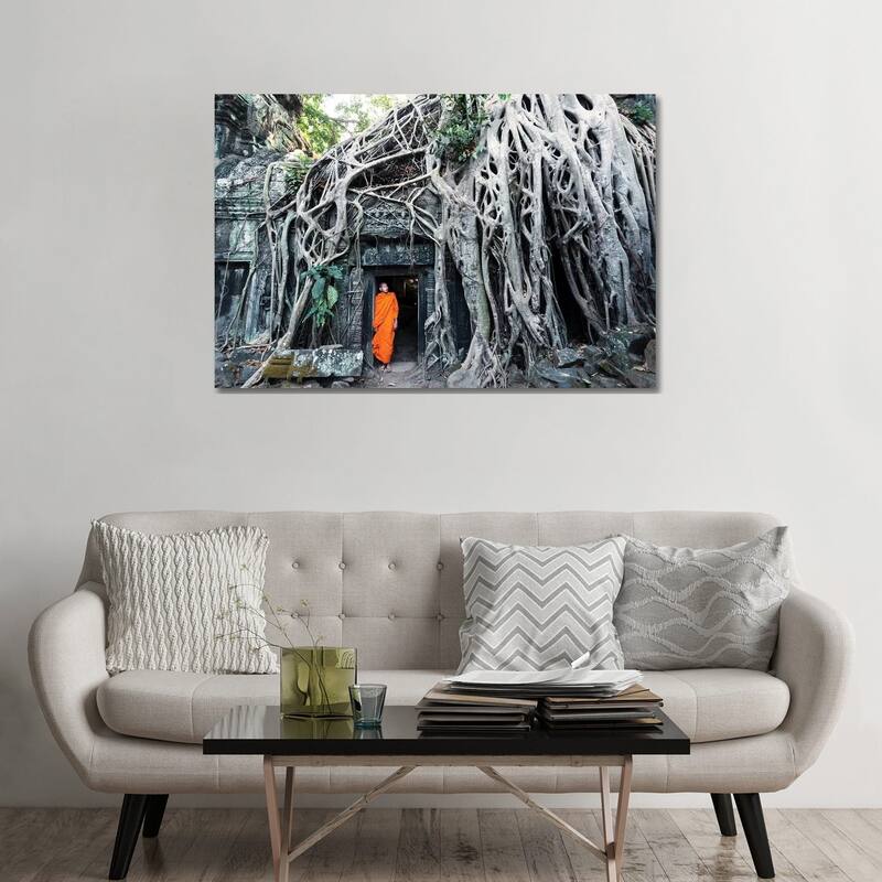 iCanvas "Monk At Angkor Wat, Cambodia" by Matteo Colombo Canvas Print - 32x48x1.5