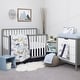 preview thumbnail 2 of 3, NoJo Dreamer Little Dinosaurs 8pc Crib Bedding Set