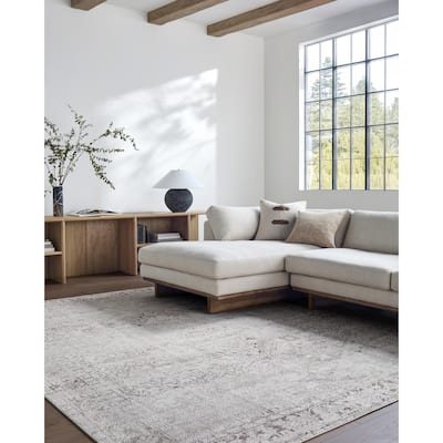 Galey Alix x Livabliss Collins Avenue VII Vintage Medallion Area Rug