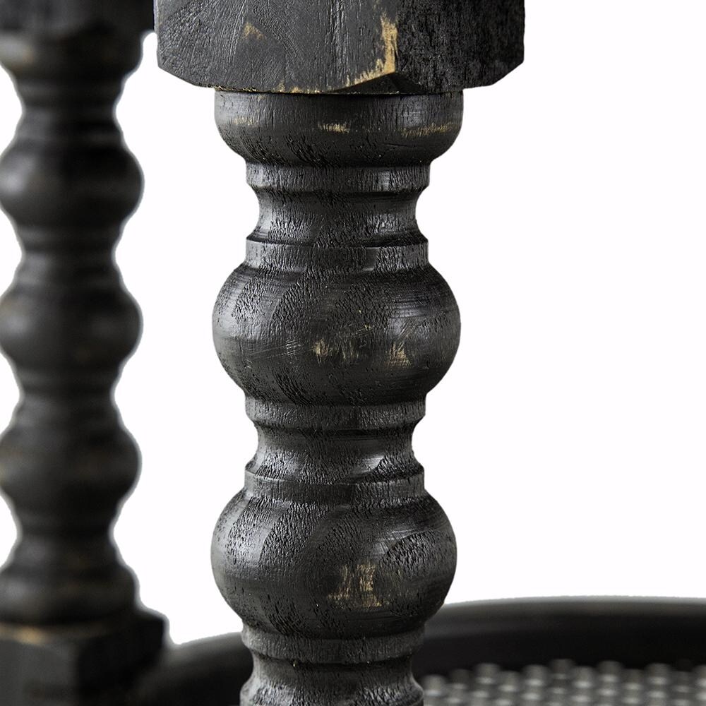 Round 3-Tiered Side Table, Natural Wood End Table - Overstock