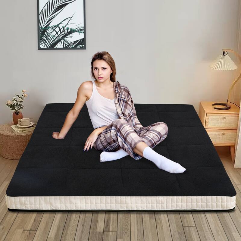 Floor Mattress, Futon Mattress, Thick Folding Sleeping Pad