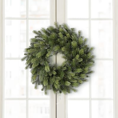 30" Deluxe Mix Pine Wreath 140T