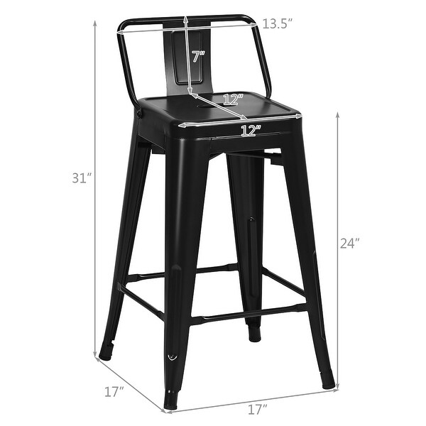 Bar stool hotsell 24 seat height