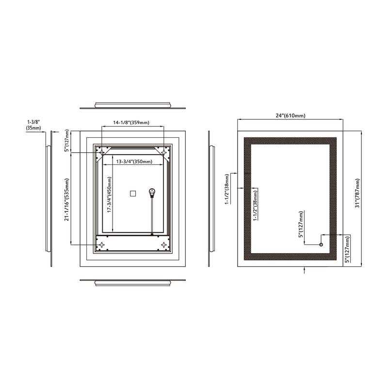 Brae LED Mirror