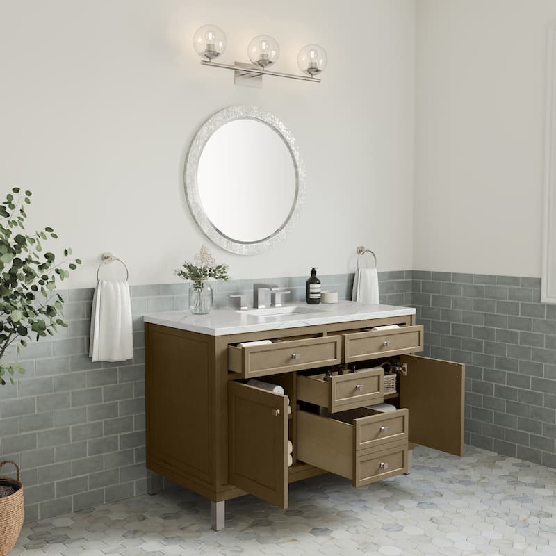 James Martin Vanities 503-V48-3ENC Chicago 48" Free Standing Single