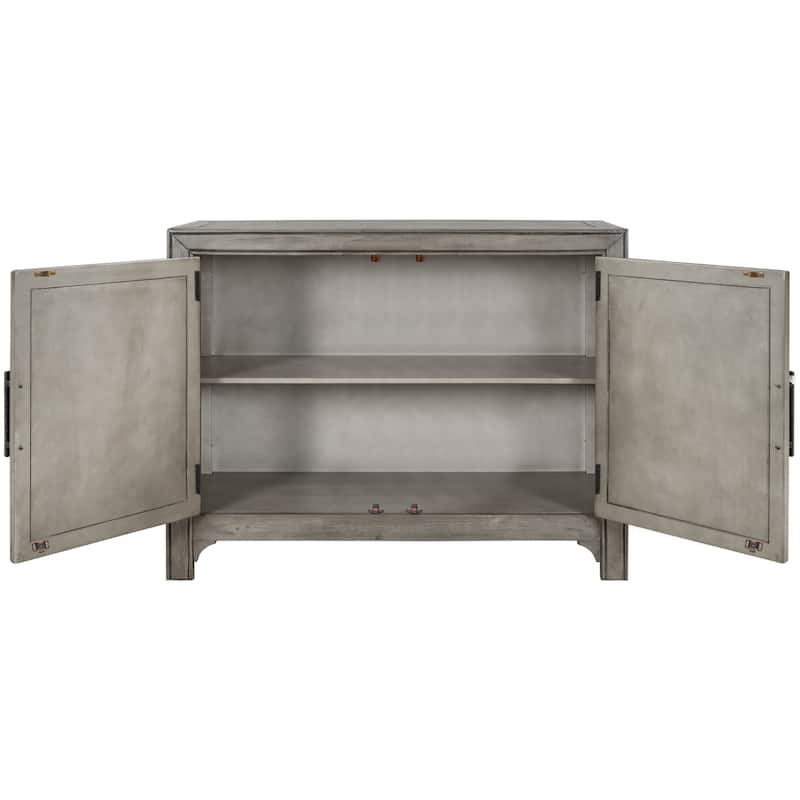 40-inch patterned Cabinet with Adjustable Shelf - 15.00 x 40.00 x 31.90