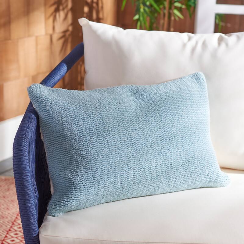 SAFAVIEH Soleil Besa Indoor/ Outdoor 12-inch x 20-inch Throw Pillow (Set of 2)