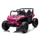 preview thumbnail 4 of 98, 24V Kids UTV Ride-On Car with Remote Control, Music, Storage, Four-Wheel Suspension, Ages 3+