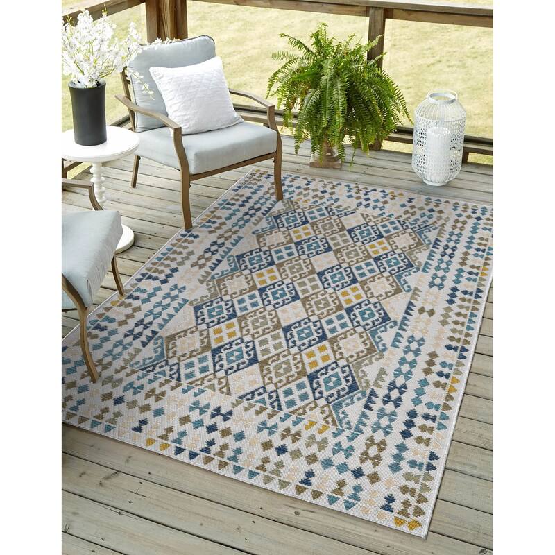 Domani Novarro Casual In Morocco Reversible Indoor/Outdoor Area Rug