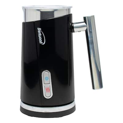 1.25 Cup Electric Milk Frother and Warmer in Onyx
