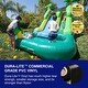 preview thumbnail 5 of 8, HeroKiddo 12' Safari Commercial Grade Inflatable Water Slide with Attached Pool for Kids, Heavy Duty - 20' (L) x 9' (W) x 12'(H)