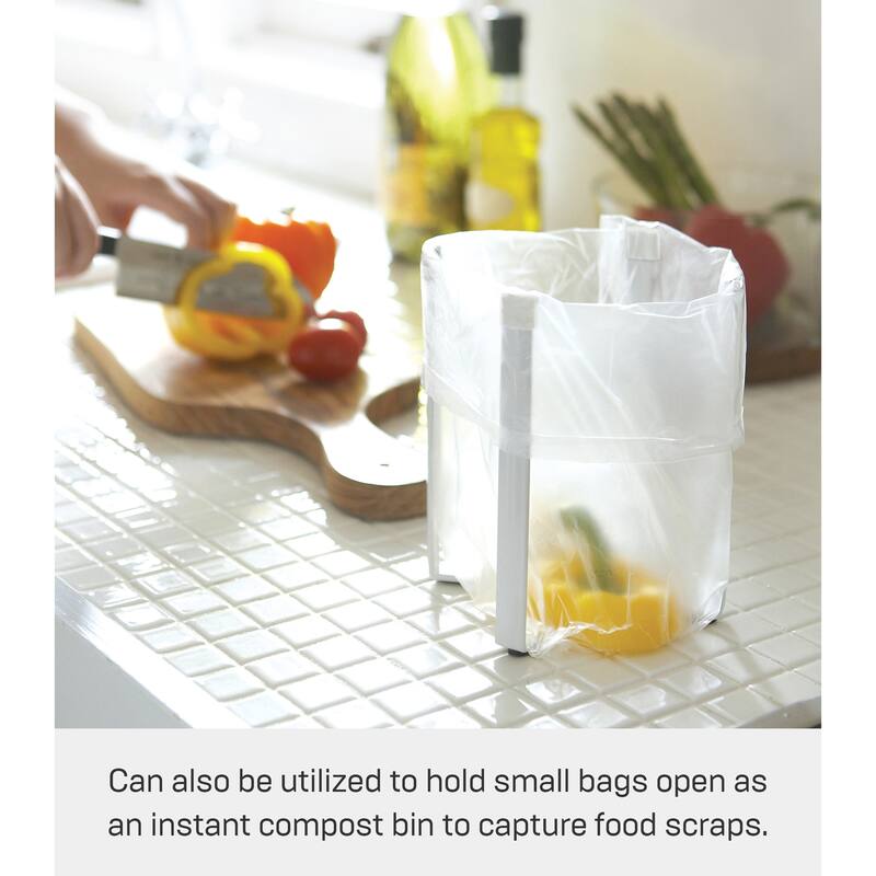 Yamazaki Home Collapsible Bottle Dryer - Small, Steel, Small, Collapsible - L 3.74 x W 4.72 x H 6.5 inches