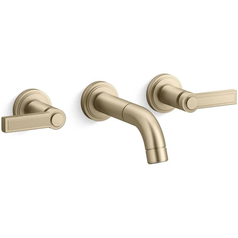 Kallista P80250-LV Vir Stil Minimal 1.2 GPM Wall Mounted Widespread