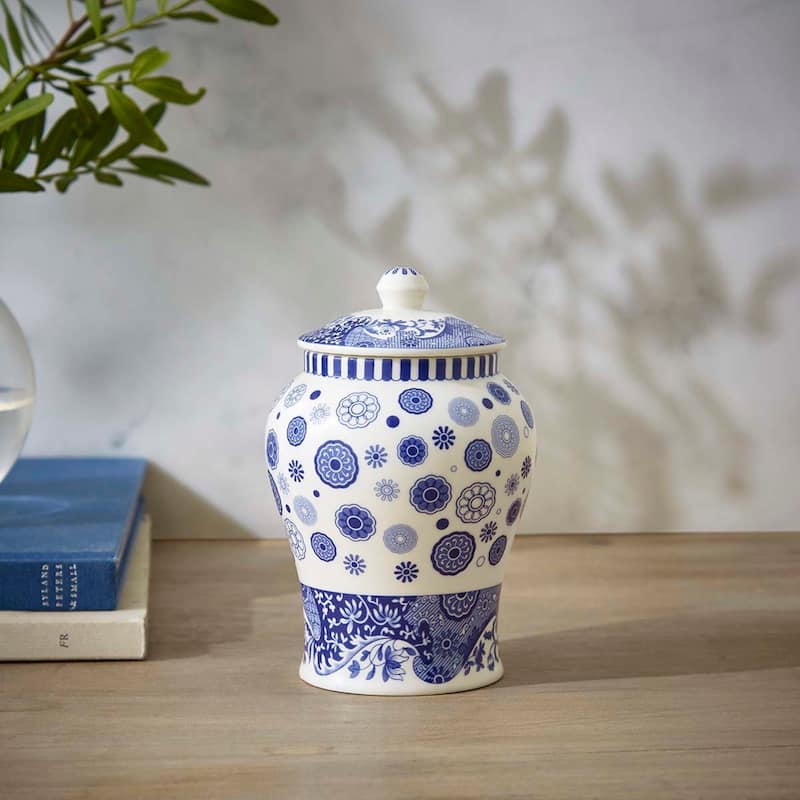 Spode Blue Italian Vase