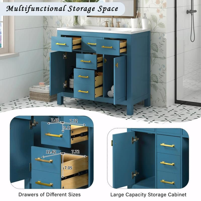 36'' Bathroom Vanity Cabinet