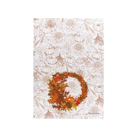 Harvest Wreath Towel